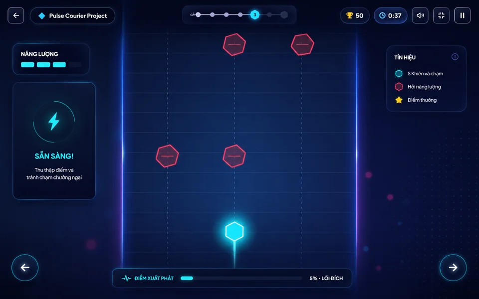 Minh hoạ game Pulse Courier