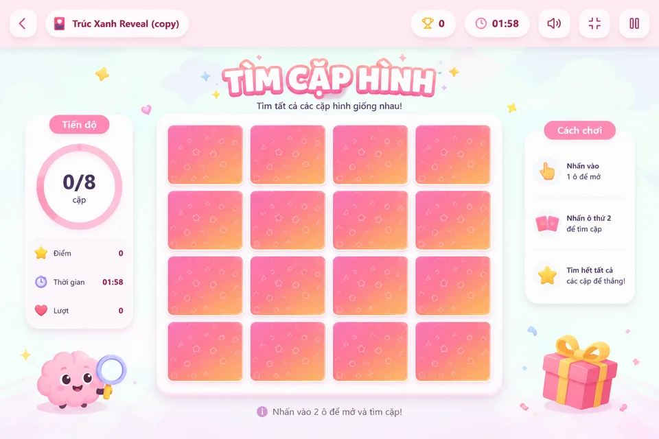 Minh hoạ game Trúc Xanh